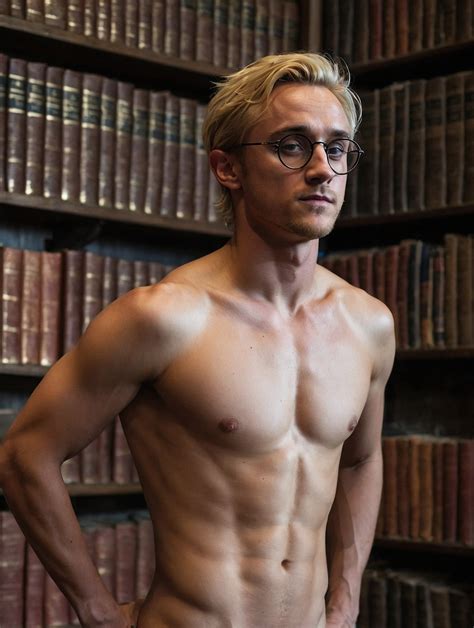 draco malfoy naked